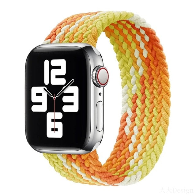 Braided Solo Loop For Apple Watch Band Strap