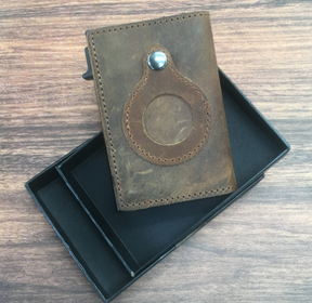 Minimal Leather Credit Card Holder