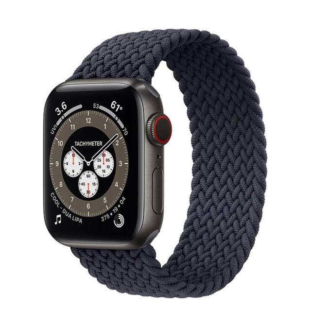 Braided Solo Loop For Apple Watch Band Strap