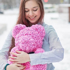 Rose Teddy Bear