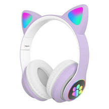 LED Cat Ear Noise Cancelling Headphones