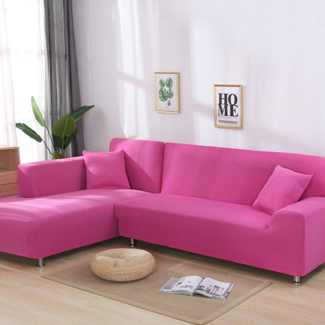 Solid Corner Sofa Covers