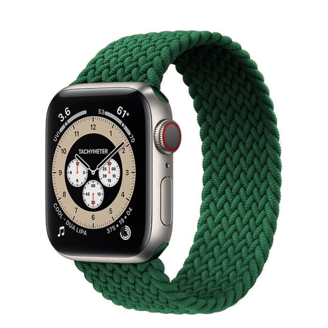 Braided Solo Loop For Apple Watch Band Strap