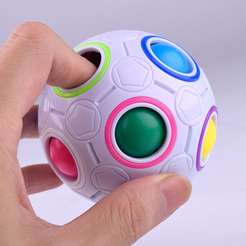 Rainbow Puzzle Ball