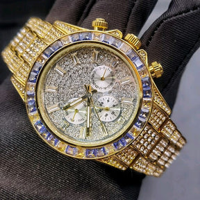 Diamond Quartz Watch