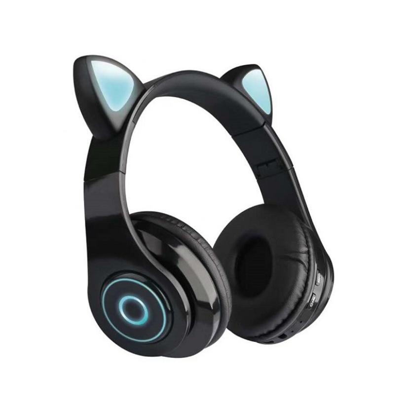 LED Cat Ear Noise Cancelling Headphones