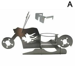 Chicken Stand Beer funny American Motorcycle BBQ Steel Rack Tools