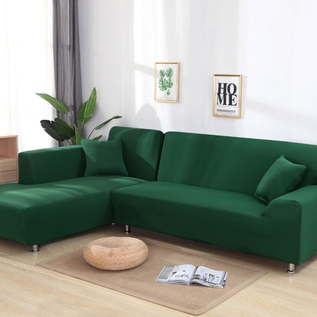 Solid Corner Sofa Covers