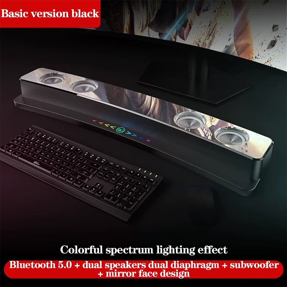 LED bluetooth sound box Speaker Wireless Game Speaker