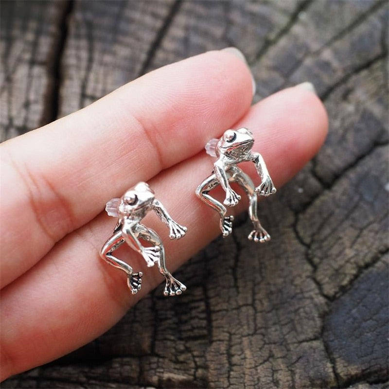 Cute Frog Earrings For Women