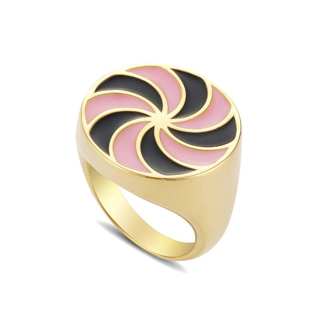 Colorful Sweet Trendy Ring