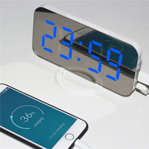 LED Mirror Clock