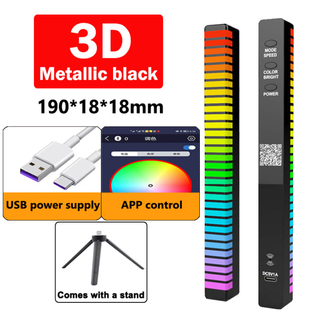 LED Strip Light RGB Sound Control