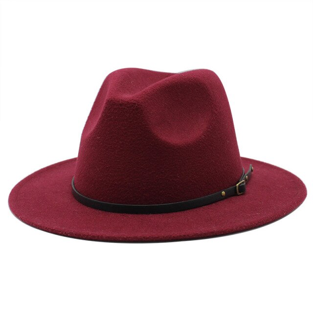 Multicolor Wool Jazz Fedora Hats