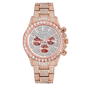 Diamond Quartz Watch