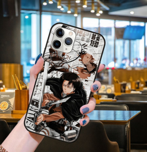 Attack On Titan Levis Ackermans Phone Case For Apple iPhone