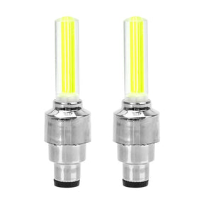 2PCS Tire Valve Cap Decorative Lantern Lamp