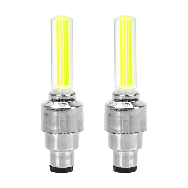 2PCS Tire Valve Cap Decorative Lantern Lamp