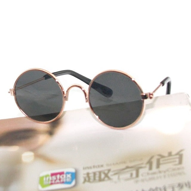 Vintage Round Cat Sunglasses