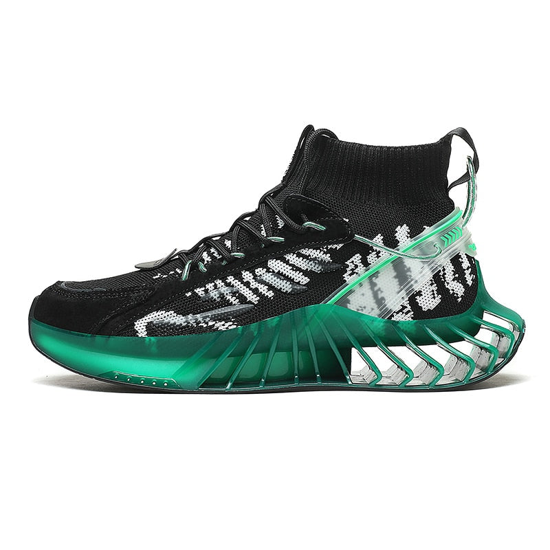 Fluorescent Blade Sneakers Men Shoes