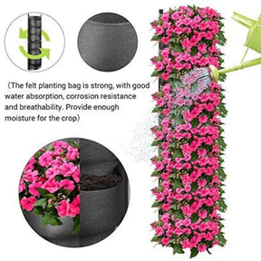 NEW DESIGN Vertical Hanging Garden Planter Flower Pots