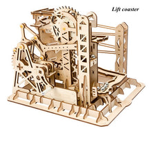 Marble Run DIY Wooden Waterwheel