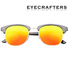 Polarized Semi-Rimless Unisex Sunglasses