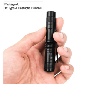 4 x Mini LED Flashlight Set