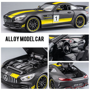 Benzs GT GTR Alloy Racing Car Model