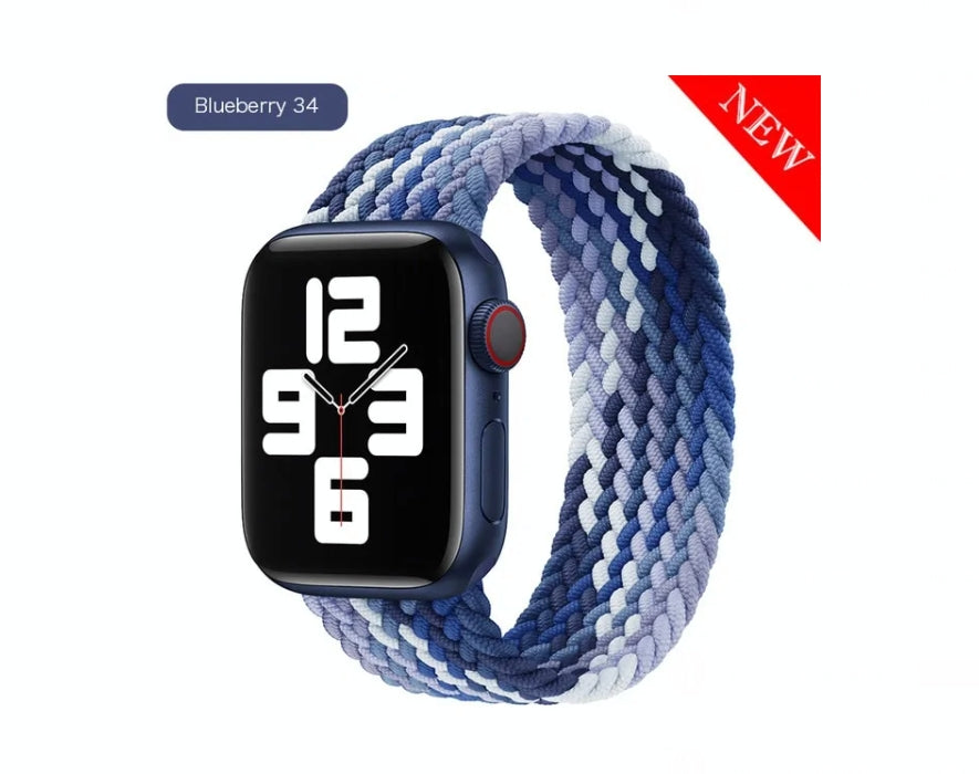 Braided Loop Watch Band For Apple