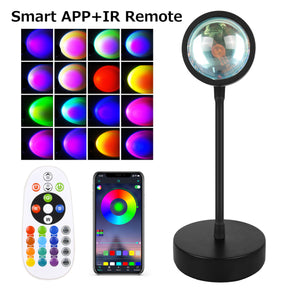 Smart Sunset Projection Lamp