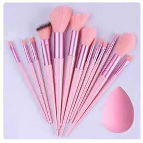 Makeup Brush Set Handle