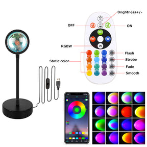 Smart Sunset Projection Lamp