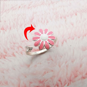 Fidget Spinner Rotatable Ring For Women