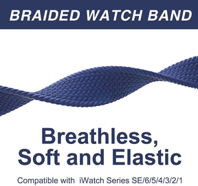 Braided Loop Watch Band For Apple