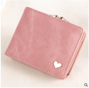 Heart of Gold Compact Wallet