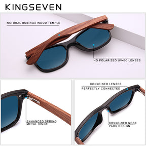 Natural Wooden Sunglasses