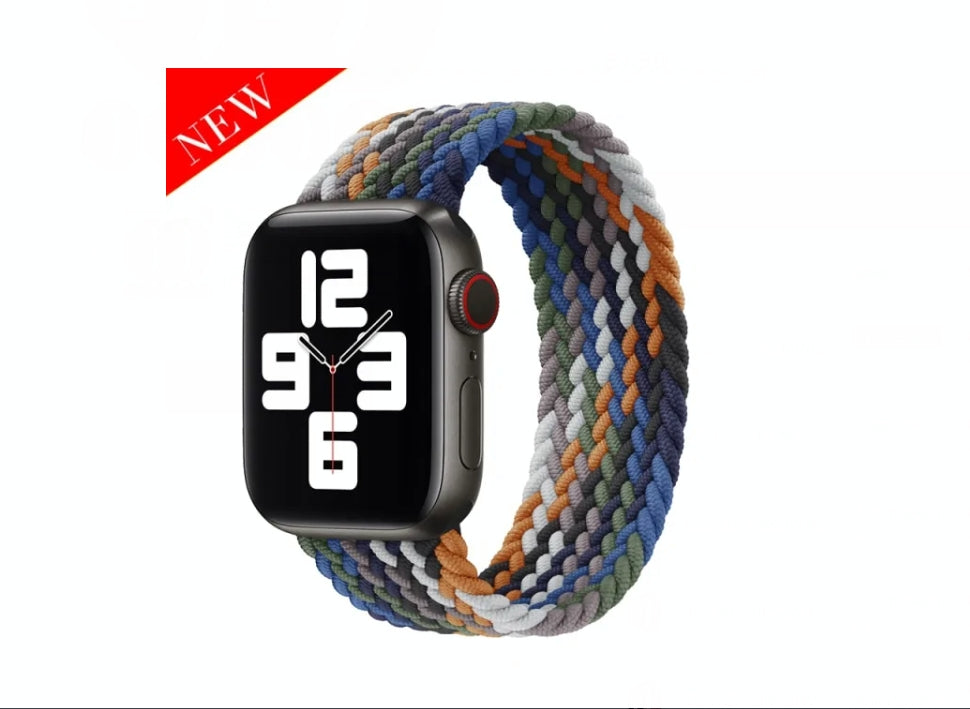 Braided Loop Watch Band For Apple