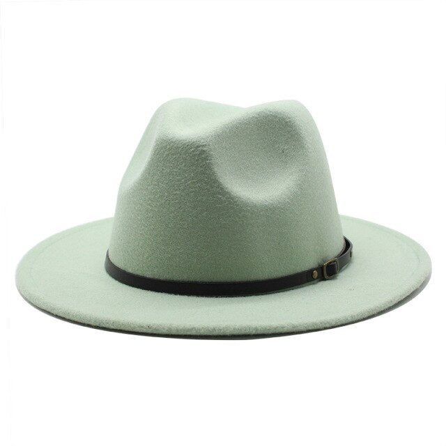 Multicolor Wool Jazz Fedora Hats