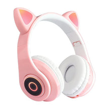 LED Cat Ear Noise Cancelling Headphones