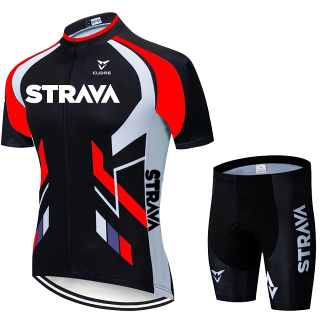 STRAVA Cycling Jersey Set