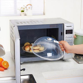 Anti-Splatter Microwave Food Cover