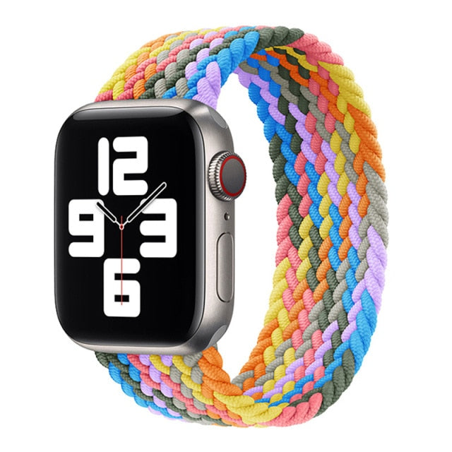 Braided Loop Watch Band For Apple