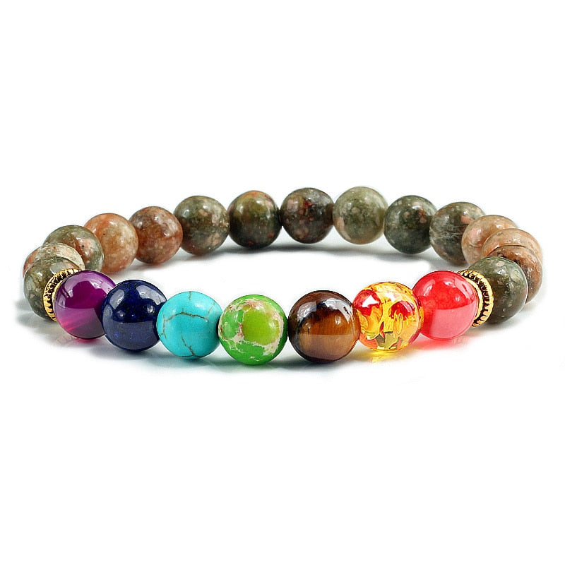 Natural Stone Chakra Bracelets