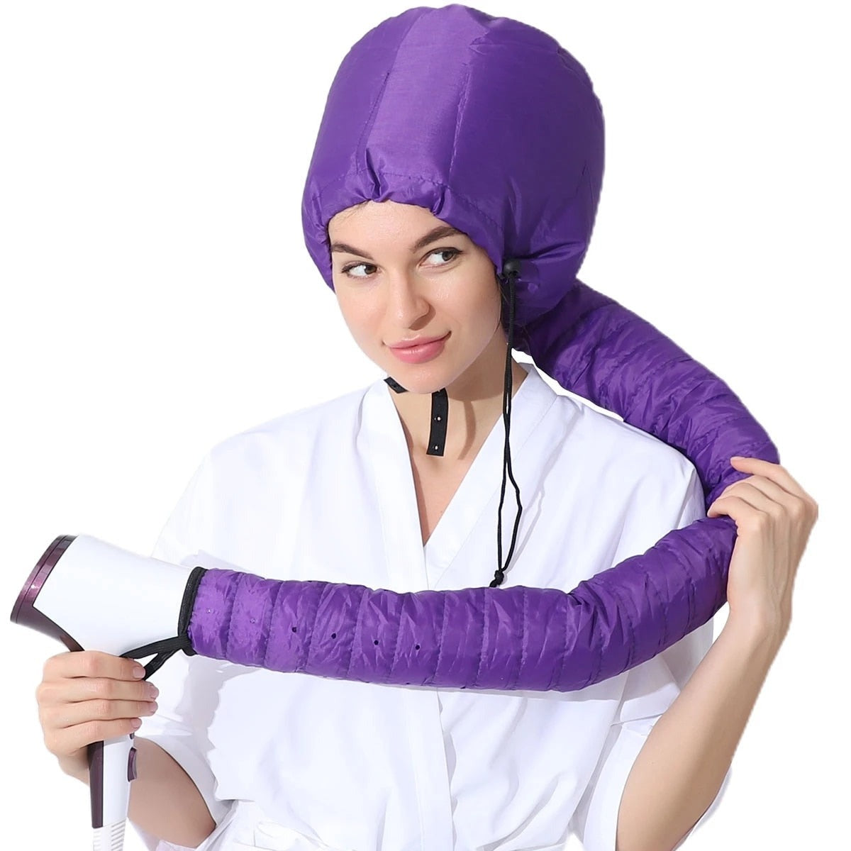 Portable Hair Perm Warm Air Dryer Cap