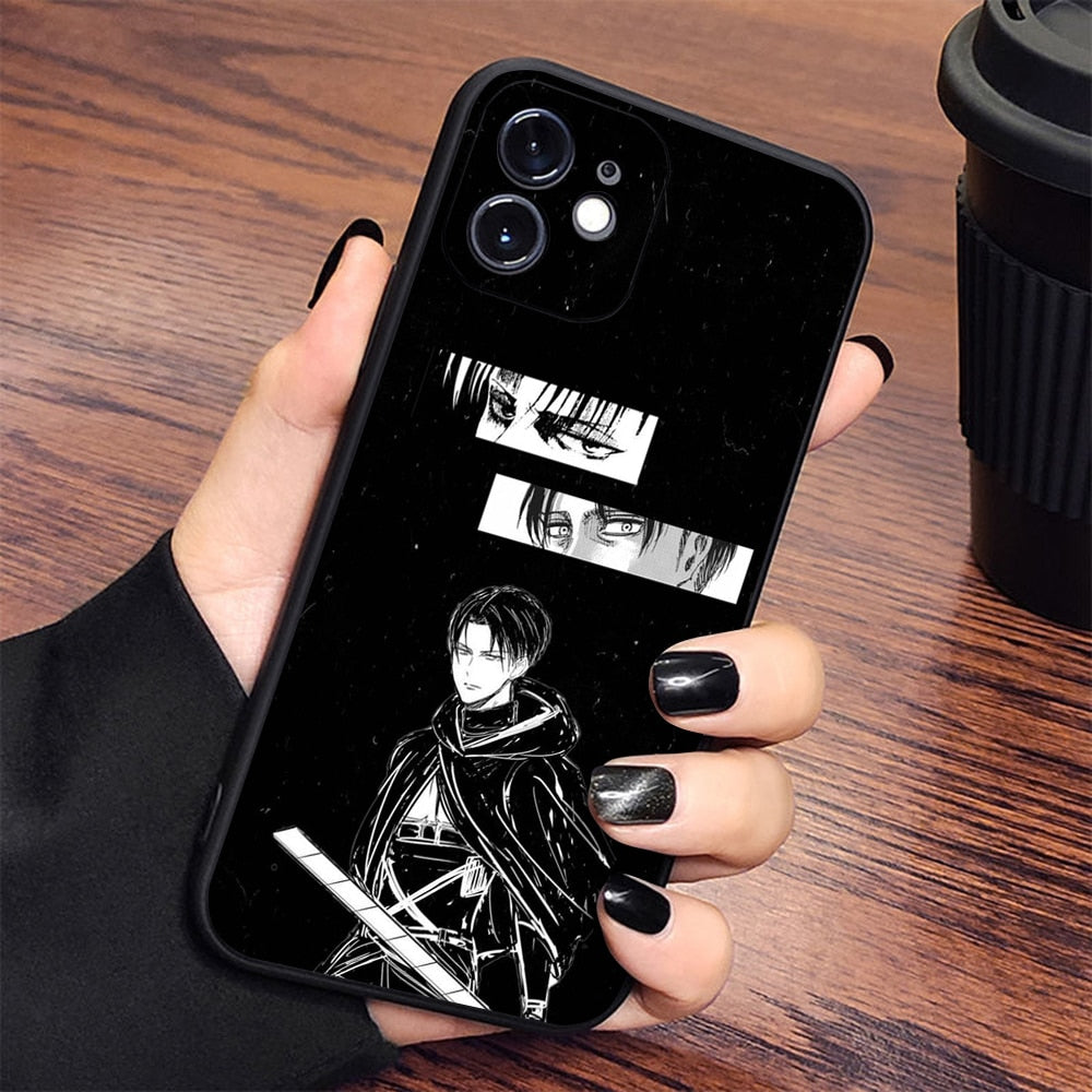 Attack On Titan Levis Ackermans Phone Case For Apple iPhone