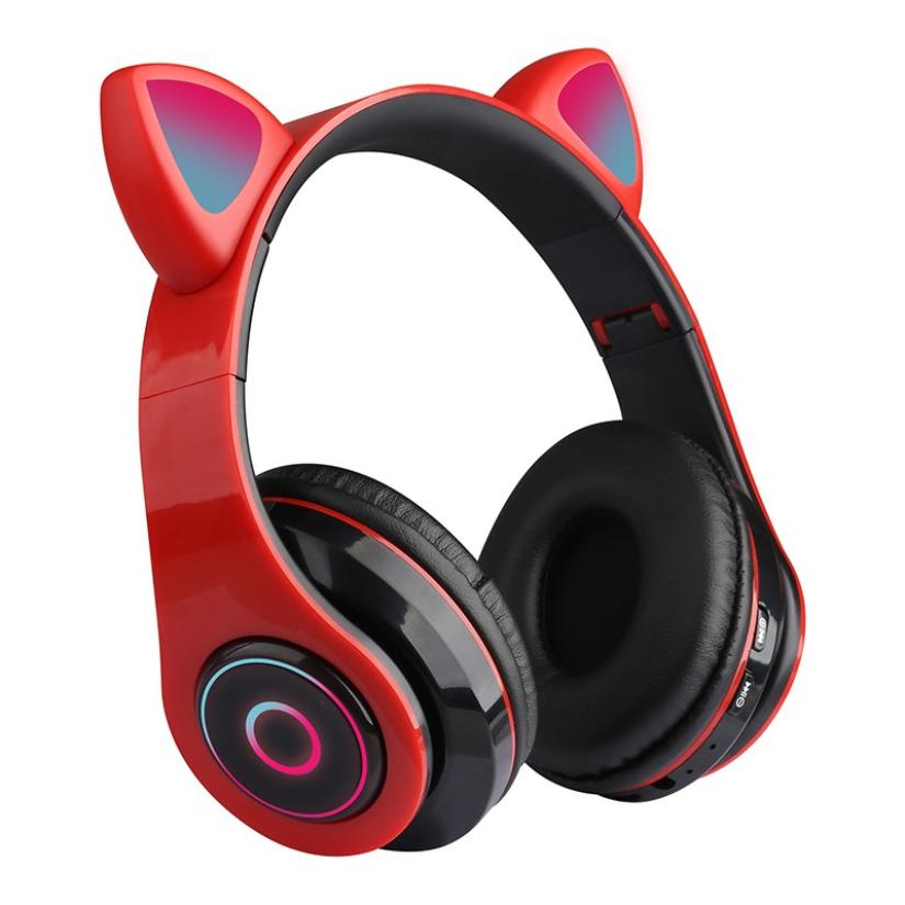 LED Cat Ear Noise Cancelling Headphones