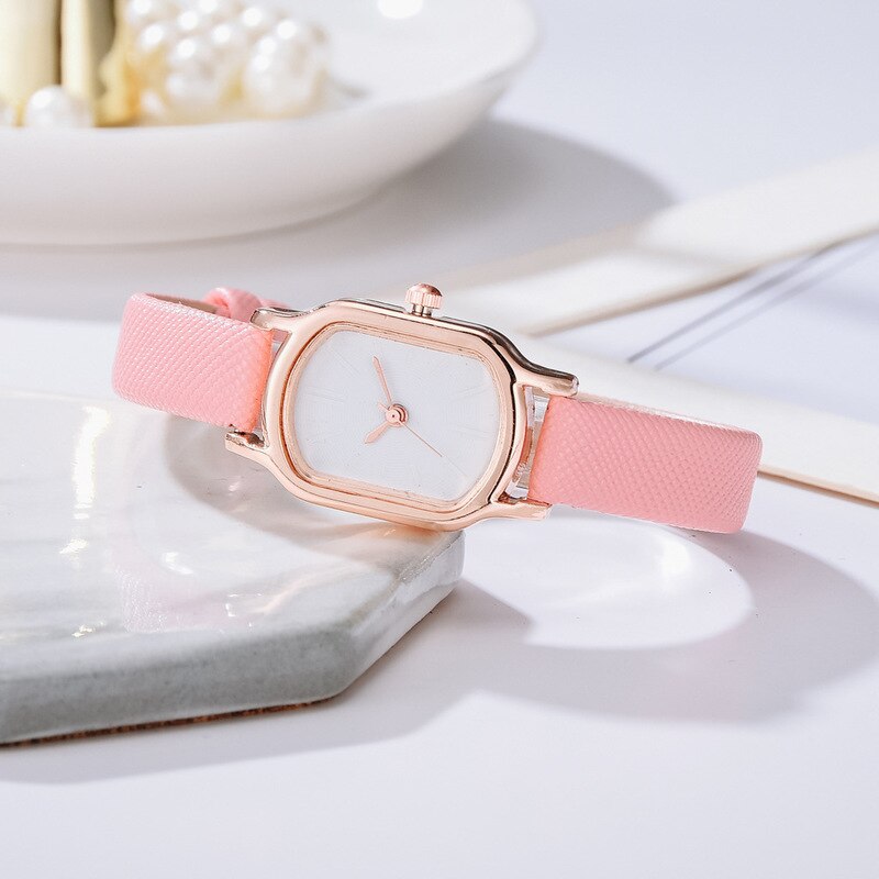 Oval Dial Dress Retro Watches