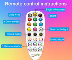 RGB LED Floor Lamp