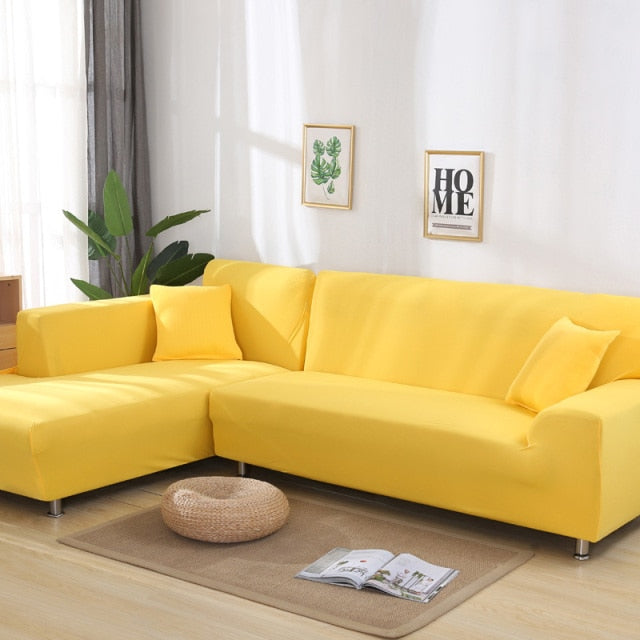 Solid Corner Sofa Covers